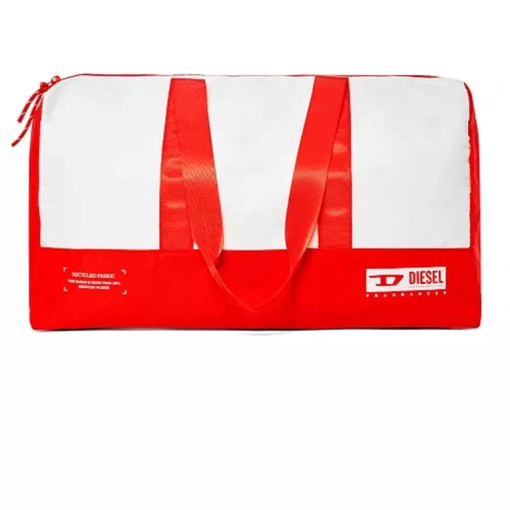 Diesel Men's Duffle Bag D by Diesel Red Collection